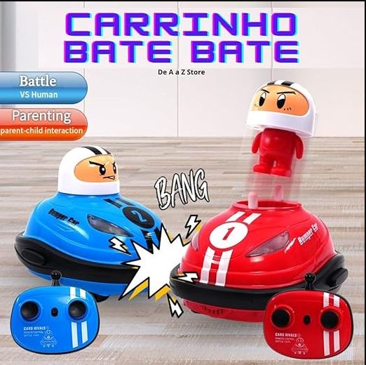 Carrinhos Bate - Bate Azul e Vermelho